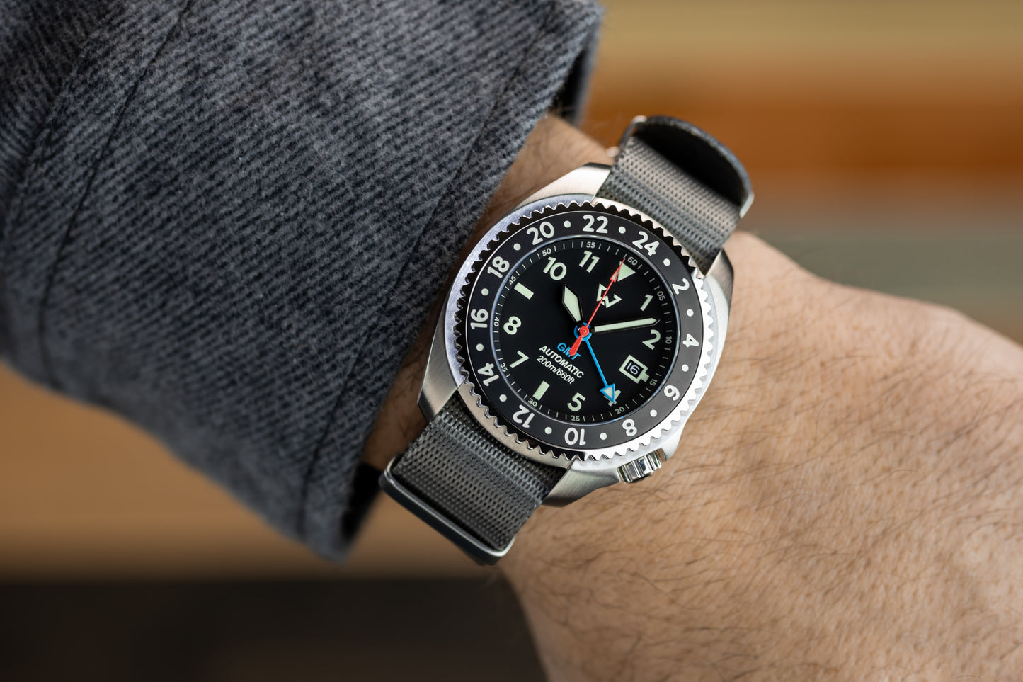 OCONUS GMT STAINLESS